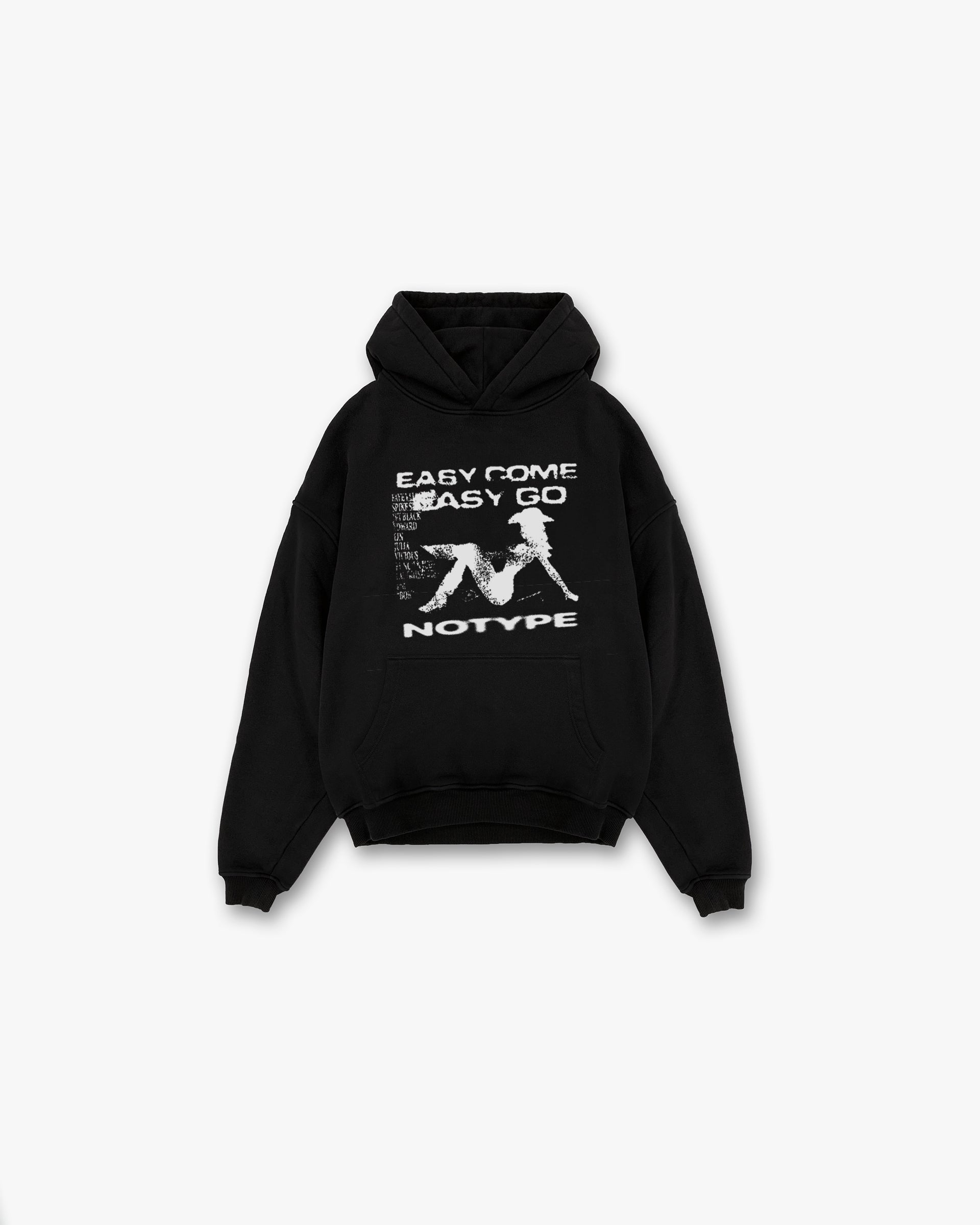 EASY COME EASY GO HOODIE - BLACK